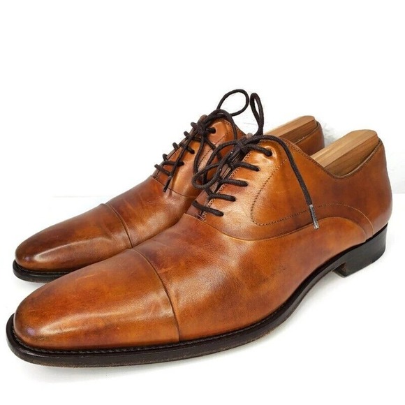 Saffron cap toe oxford magnanni new arrivals